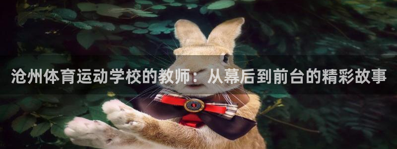 xc体育app官方网站：沧州体育运动学校的教师：从幕后到前台的精彩故事