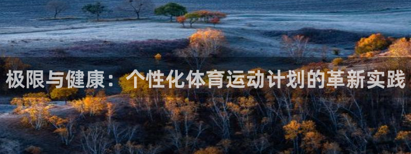 xc体育app官方网站：极限与健康：个性化体育运动计划的革新实践